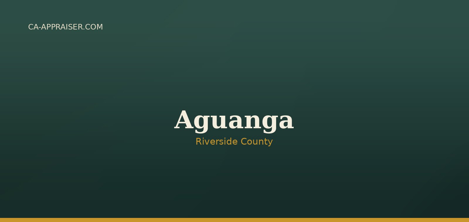 Residential real estate in Aguanga, Riverside County