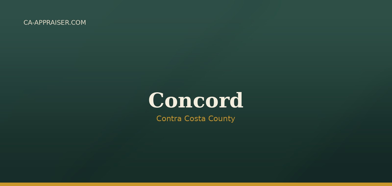 Residential real estate in Concord, Contra Costa County