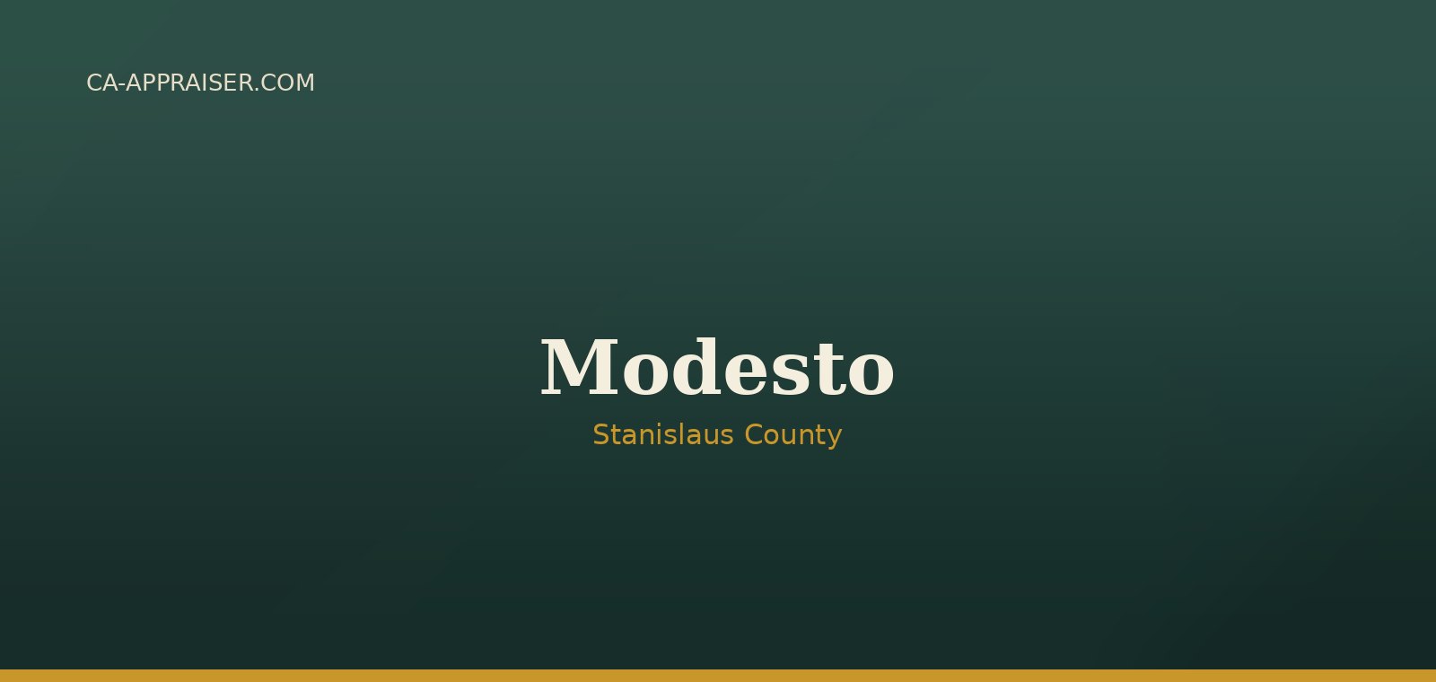 Residential real estate in Modesto, Stanislaus County