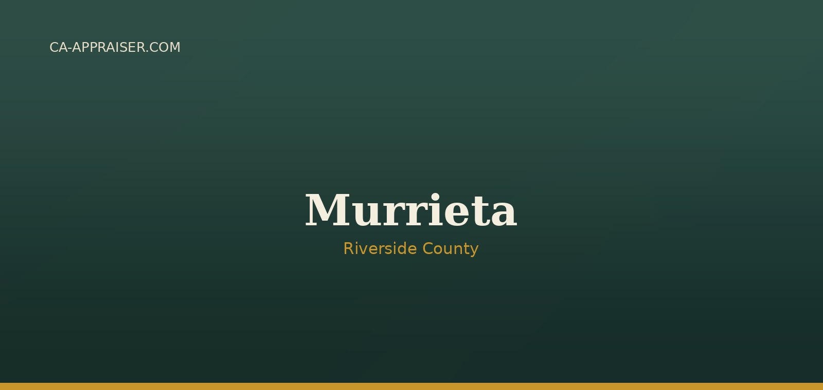 Residential real estate in Murrieta, Riverside County