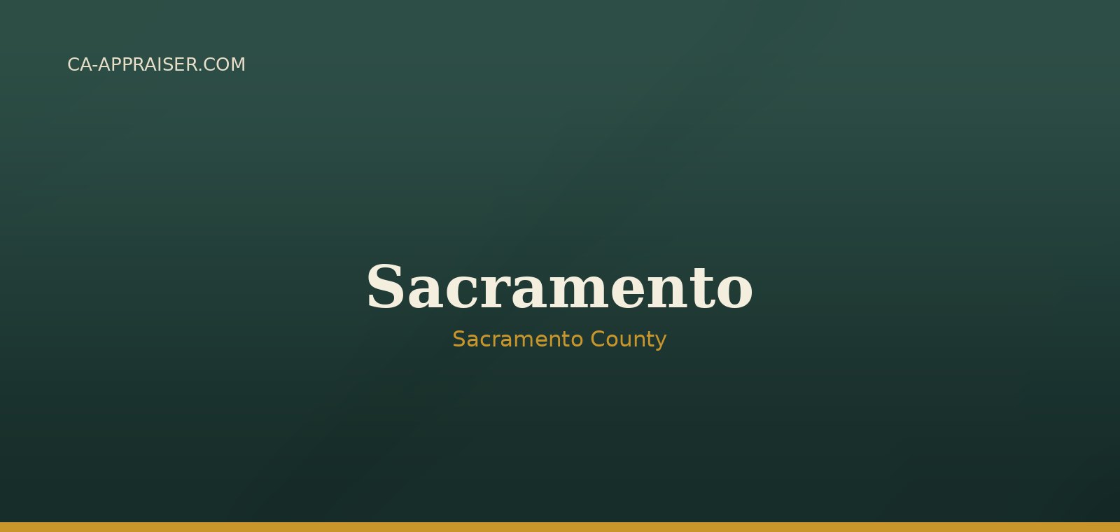 Residential real estate in Sacramento, Sacramento County