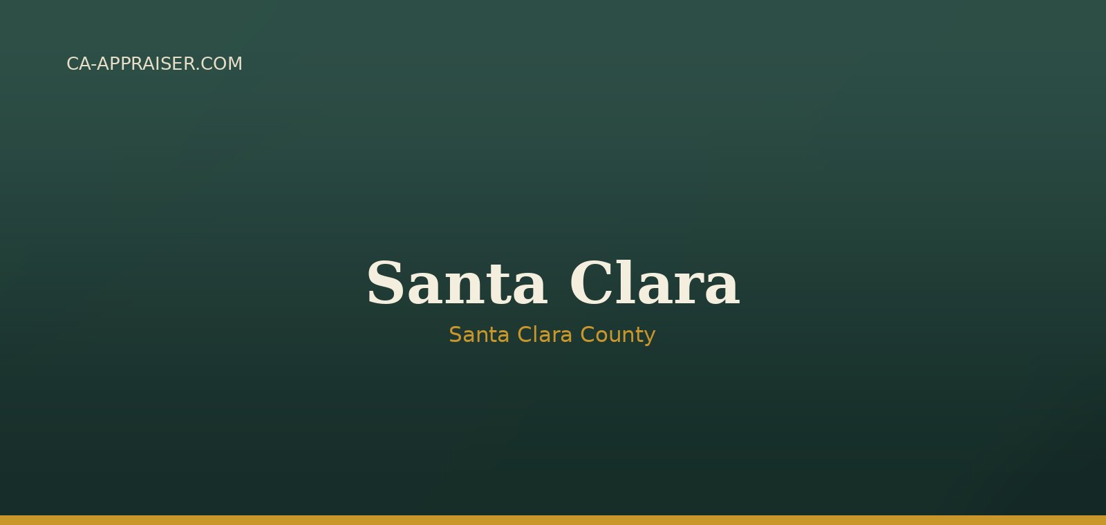 Residential real estate in Santa Clara, Santa Clara County