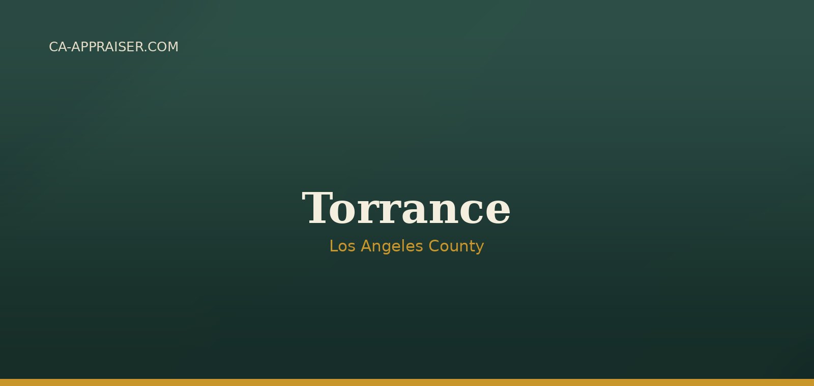 Residential real estate in Torrance, Los Angeles County