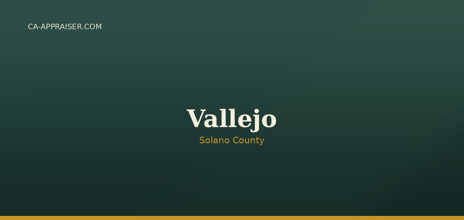 Residential real estate in Vallejo, Solano County