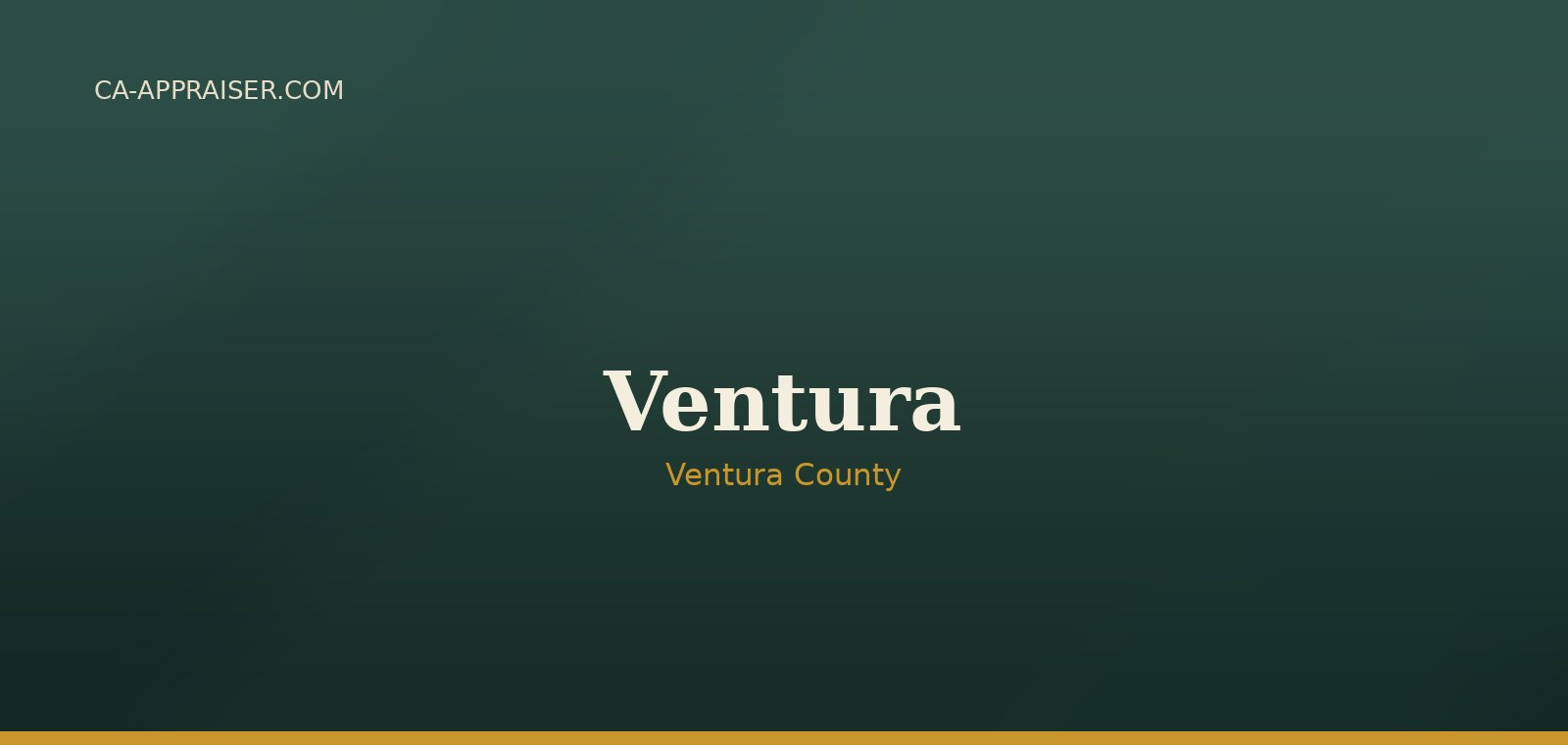 Residential real estate in Ventura, Ventura County